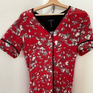Rag & Bone Summer Floral Kimono Dress